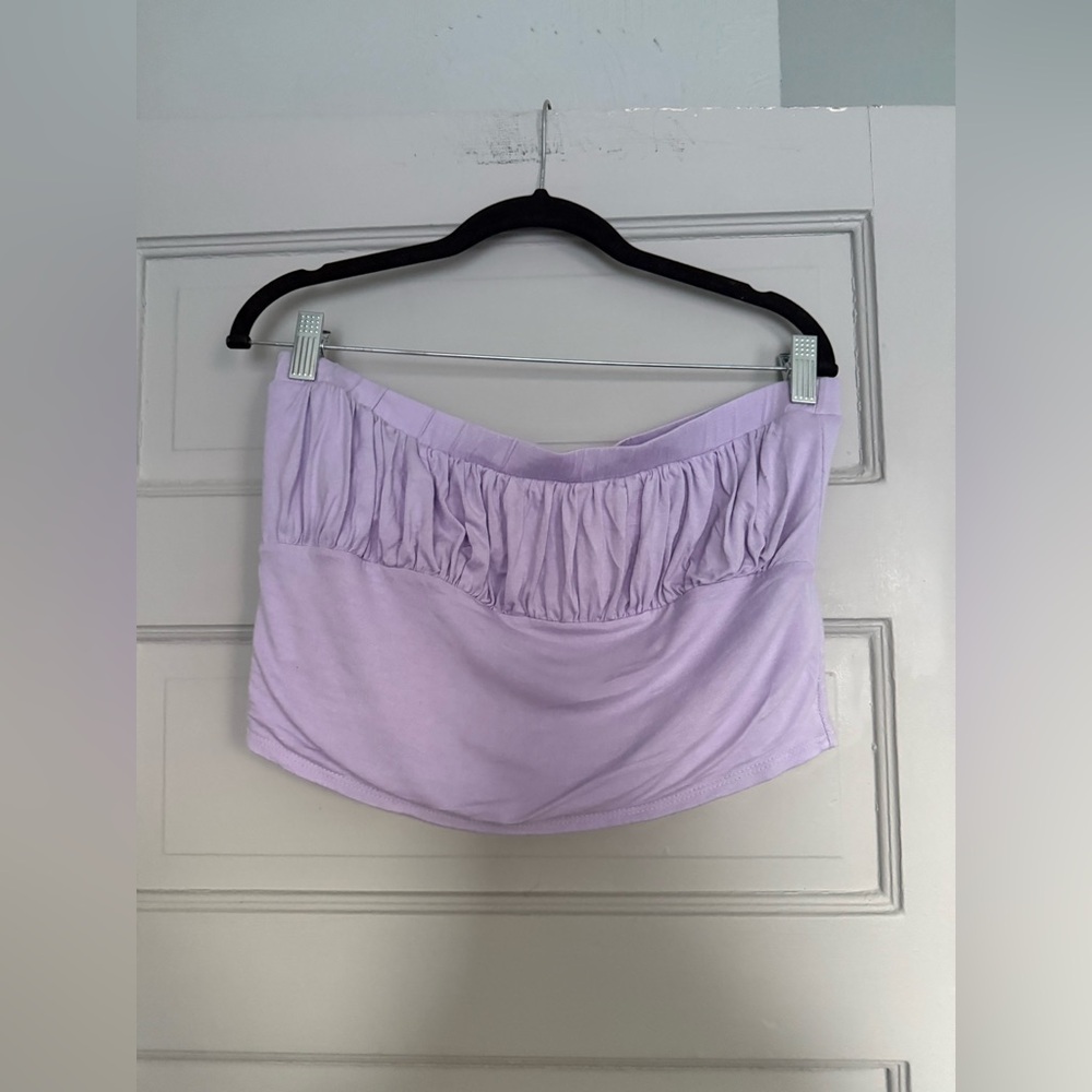 Free People Beach Serenity Purple set top and skirt Size XL - Picture 2 of 11